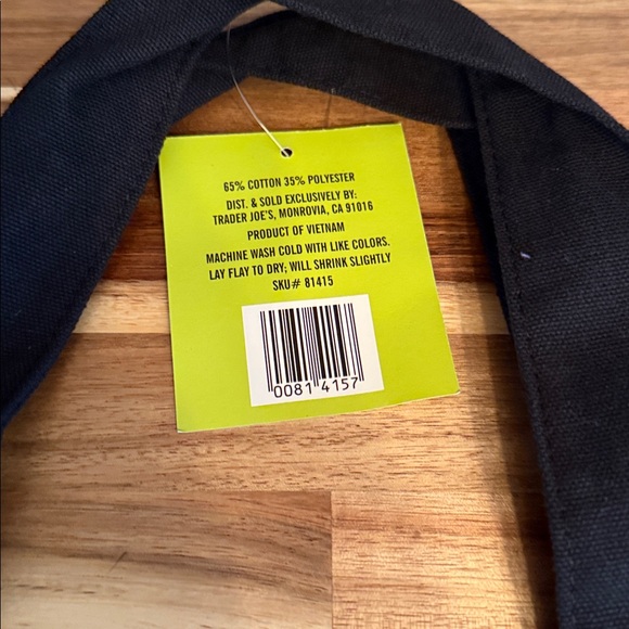 Trader Joe’s Trick or Treat Mini Canvas Tote - Picture 5 of 5